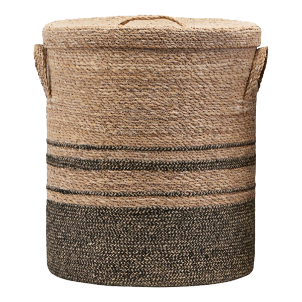 runder Wäschekorb mit Deckel XL – SiRiPiRi