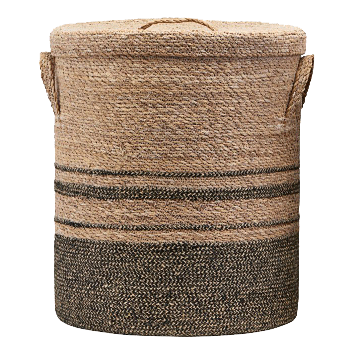 runder Wäschekorb mit Deckel XL – SiRiPiRi