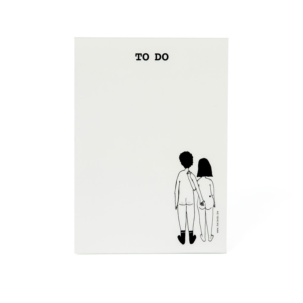 Notizblock Liebespaar von hinten – SiRiPiRi